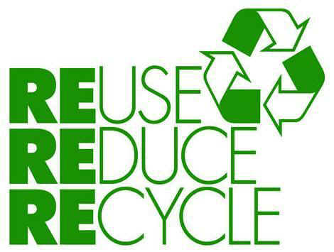 Reuse, reduce, recycle
