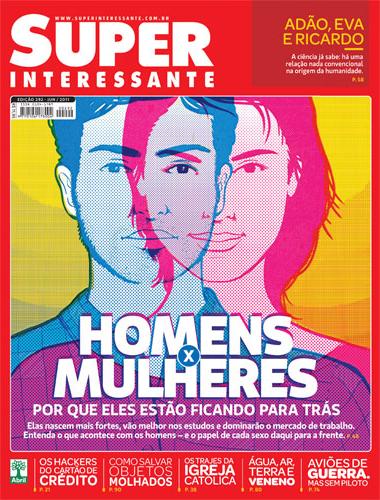 Cover of june's edition of a Brazilian magazine on men and women in the workplace