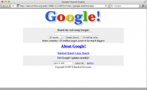 Google em 1998